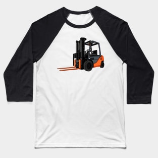 Forklift cartoon illustration Baseball T-Shirt